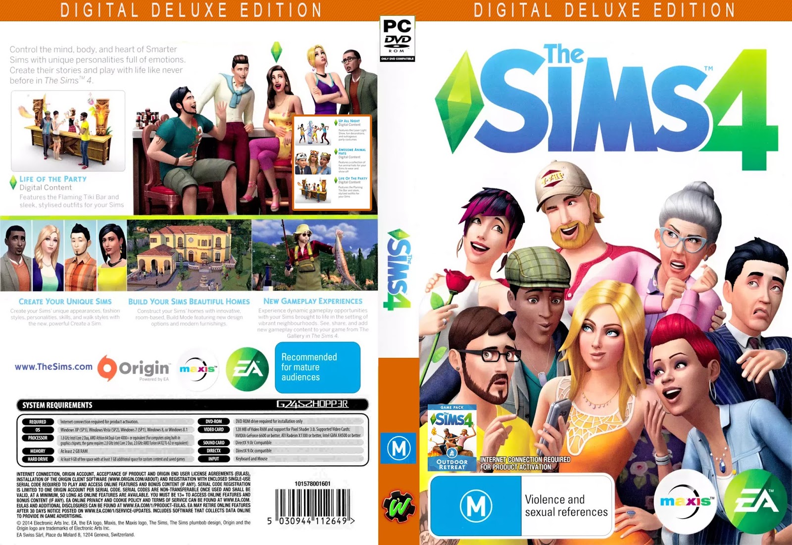 download sims 4 deluxe edition free